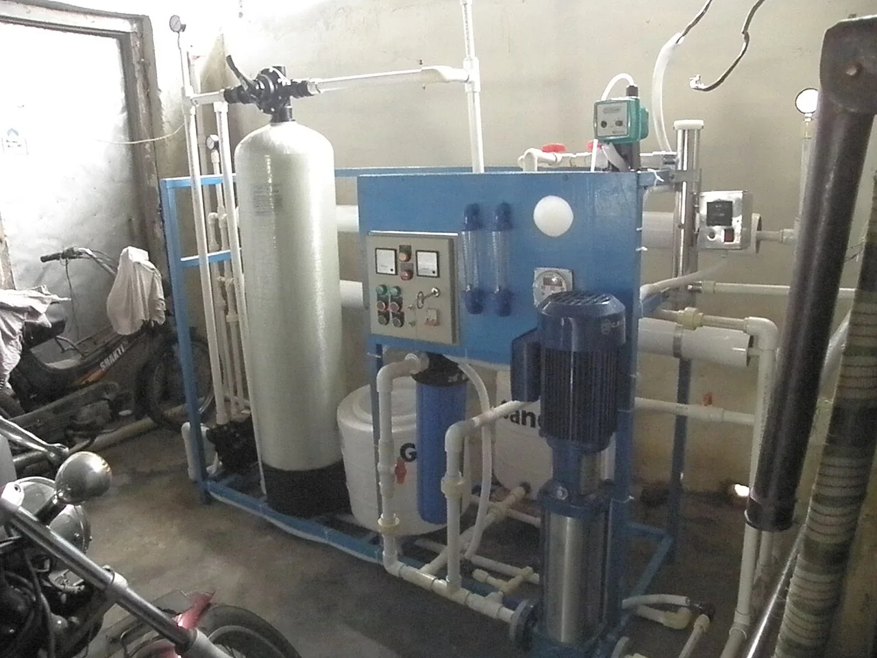 Typical application site of smart water appliances